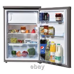 Freestanding Under Counter Fridge, 109 Litre, 55 cm Wide, Inox, Igenix IG155X