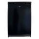 Freestanding Under Counter Fridge, 113 Litre, 55 Cm Wide, Black, Igenix Ig155b