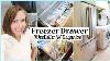 Freezer Drawer Declutter And Organization Realistic Clean With Me Instant Cleaning Motivation