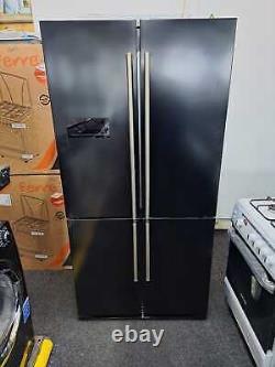 French Style Four Door Fridge Freezer Non Ice & Water BLACK RSXS18BL/C