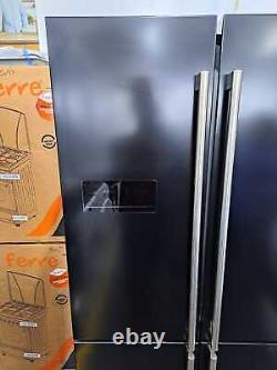 French Style Four Door Fridge Freezer Non Ice & Water BLACK RSXS18BL/C