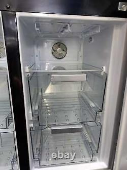 French Style Four Door Fridge Freezer Non Ice & Water BLACK RSXS18BL/C