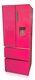 French Style Slim Pink Shade Range 4 Door Fridge Freezer Bespoke Colour