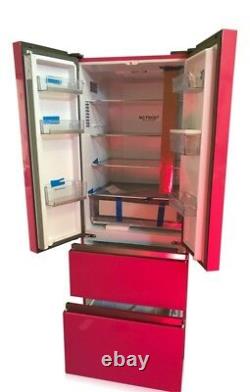 French style slim Pink shade range 4 door fridge freezer Bespoke colour