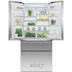 Fridge Freezer Fisher & Paykel RF523GDUX1 Frost Free With Water Stainless Steel