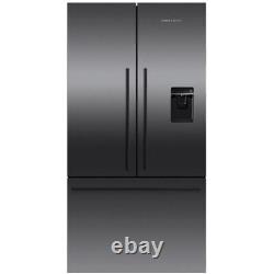 Fridge Freezer Fisher & Paykel RF540ADUB6 Black Steel Freestanding Fridge Freez