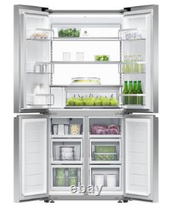 Fridge Freezer Fisher & Paykel Series 7 RF500QNUX1 Freestanding Plumbed-In Wate