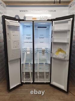 Fridge Freezer Haier HSOBPIF9183 Freestanding Frost Free American Style Black