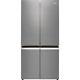 Fridge Freezer Haier Htf-540dgg7 4 Door Freestanding Silver Frost Free 528l