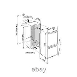 Fridge Freezer ICBN3324 White Integrated 60/40 Frost Free