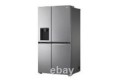 Fridge Freezer LG GSLV70PZTF Freestanding Silver American Style 635L Plumbed