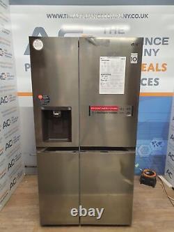 Fridge Freezer LG GSLV70PZTF Freestanding Silver American Style 635L Plumbed