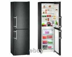 Fridge Freezer Liebherr 340L 50/50 Freestanding Fridge Freezer Black CNbs3915