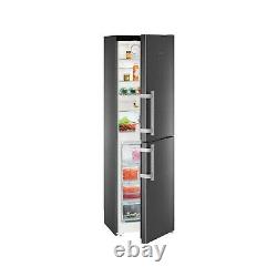 Fridge Freezer Liebherr 340L 50/50 Freestanding Fridge Freezer Black CNbs3915