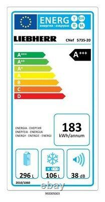 Fridge Freezer Liebherr CNef5735 Freestanding Smart Steel Comfort NoFrost