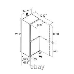 Fridge Freezer Liebherr CNsfd 5704 359 Litre 50/50 With DuoCooling Silver