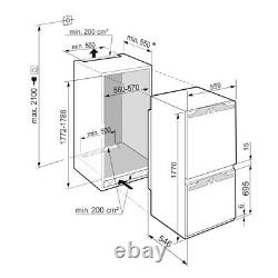 Fridge Freezer Liebherr ICe 5103 Pure Fully Integrated with EasyFresh and Smart