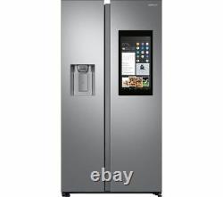 Fridge Freezer Samsung Freestanding RS68N8941SL 613L American Style With Screen