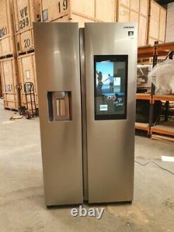 Fridge Freezer Samsung Freestanding RS68N8941SL 613L American Style With Screen