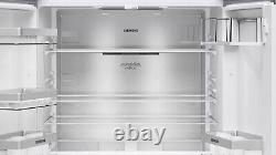 Fridge Freezer Siemens KF96NAXEAG 65/35 French Door, Black Stainless Steel