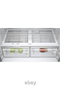 Fridge Freezer Siemens KF96NAXEAG 65/35 French Door, Black Stainless Steel