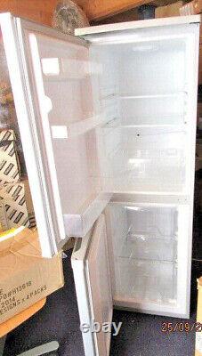 Fridge Freezer Slimline Model Silver Bush Freestanding Two Door
