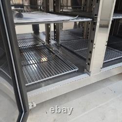 Fridge/Freezer Triple 3 Door Counter 314L Stainless Kitchen Catering Commerci