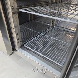 Fridge/Freezer Triple 3 Door Counter 314L Stainless Kitchen Catering Commerci