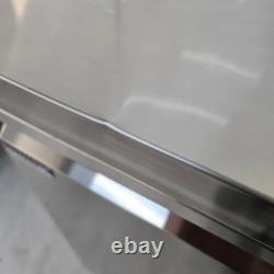 Fridge/Freezer Triple 3 Door Counter 314L Stainless Kitchen Catering Commerci