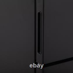 Fridge Freezer Undercounter 86L Black with 4 Freezer Rating Willow WB50UCFF