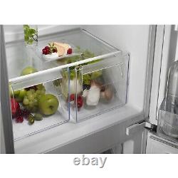 Fridge Freezer Zanussi ZNTN18ES5 White 50/50 No Frost 242L Built-In
