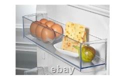 Fridge Freezer Zanussi ZNTN18ES5 White 50/50 No Frost 242L Built-In