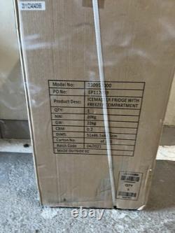 Fridge with freezer compartment White