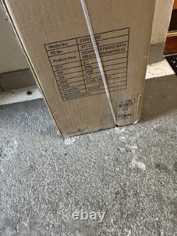 Fridge with freezer compartment White