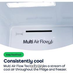 Fridgemaster MC55240EB 55cm Free Standing Fridge Freezer Black E Rated