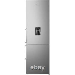 Fridgemaster MC55265DES 55cm Free Standing Fridge Freezer Silver E Rated