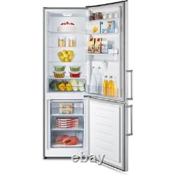 Fridgemaster MC55265DES 55cm Free Standing Fridge Freezer Silver E Rated