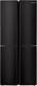 Fridgemaster Mq79394eb Freestanding American 4 Door Fridge Freezer 427l, Total X