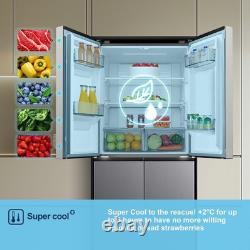 Fridgemaster MQ79395ES American Cross Door 79cm Frost Free American Fridge