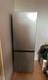 Fridgemaster Silver Freestanding Bottom Freezer Fridge Freezer 1430mm 2 Door