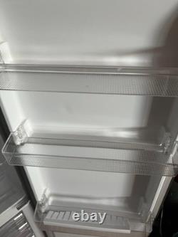 Fridgemaster Silver Freestanding Bottom Freezer Fridge Freezer 1430mm 2 Door