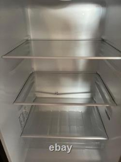 Fridgemaster Silver Freestanding Bottom Freezer Fridge Freezer 1430mm 2 Door