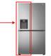 Genuine Lg Fridge Freezer Gsld81pzrd Left Freezer Door Assembly