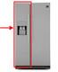 Genuine Samsung Rs50n3513sa Fridge Freezer Assembly Freezer Door