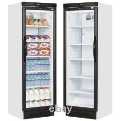 Glass Door Shop Drinks Merchandiser Fridge Single Door Sc381 & Next Day Delivery