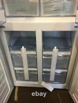 Gradedhisense American Fridge Freezer 4 Door Rq560n4wb1 Black