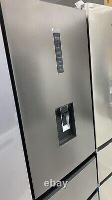 HAIER HTW5618EWMP Smart Fridge Freezer Platinum Inox Ex-Display