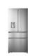 Hisense Pureflat Rf540n4wi1 Fridge Freezer Stainless Steel