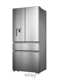 HISENSE PureFlat RF540N4WI1 Fridge Freezer Stainless Steel