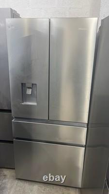 HISENSE PureFlat RF540N4WI1 Fridge Freezer Stainless Steel